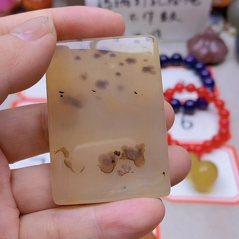 【闪购商品】未镶嵌玛瑙/玉髓珠宝半成品阳**媚