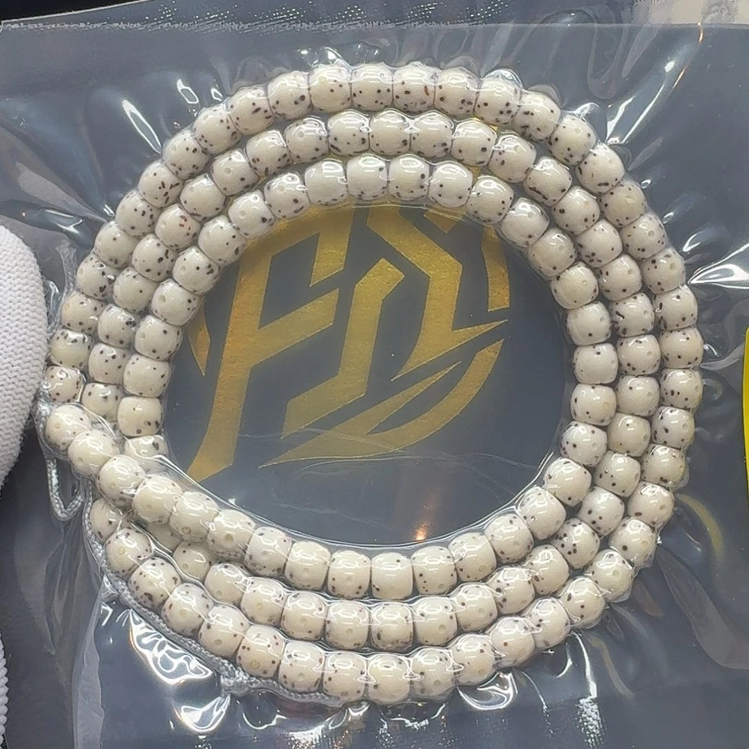 星月菩提吊坠216梵天糯冰大眼睛通体7鼓珠108一物一图