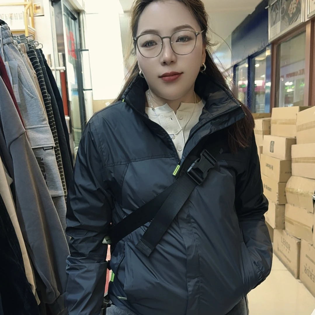 （塔苏）223318男女同款休闲外套戴帽子显瘦款