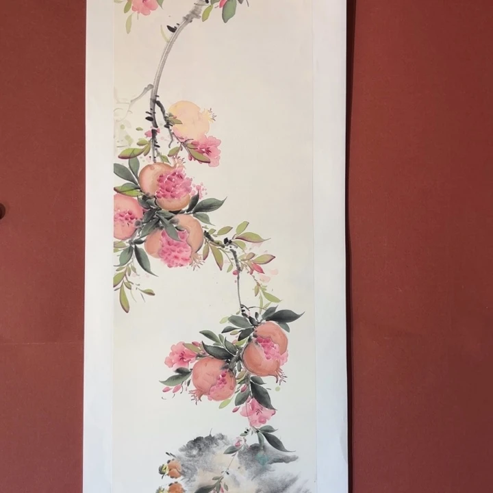 国画听兰老师花鸟