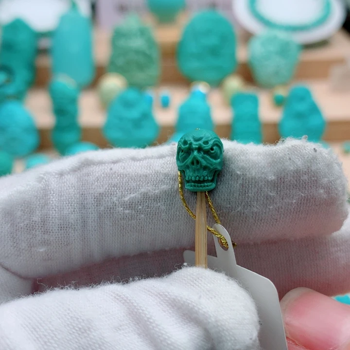 绿松石未镶嵌配饰