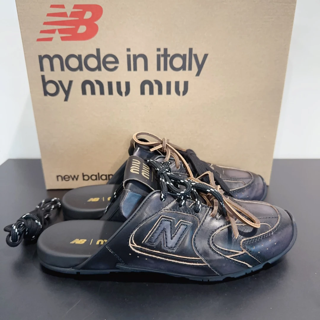 未使用 MIU MIU/缪缪 半拖尺码38成色看直播GSS28919