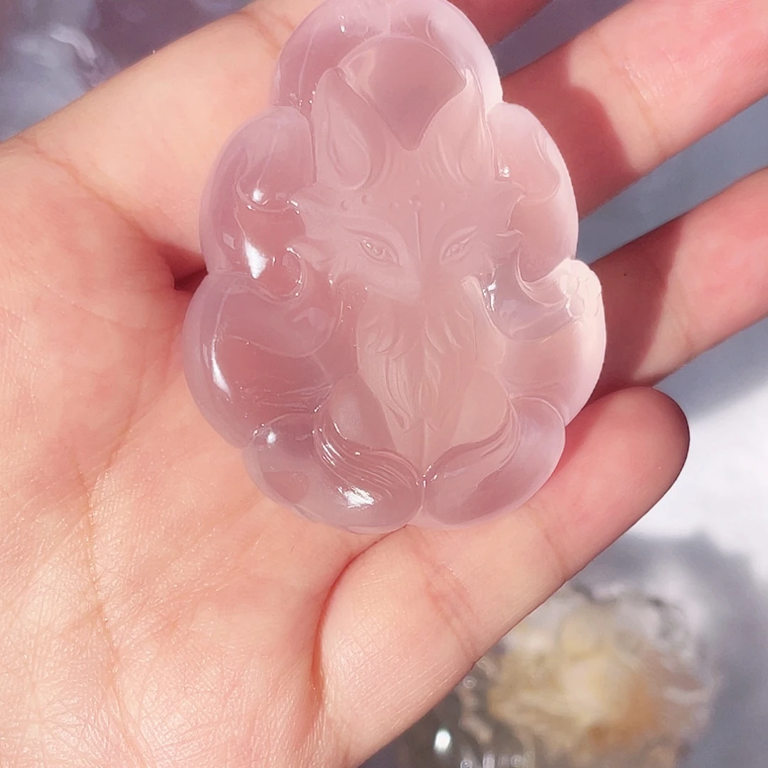 心***灵颈饰未镶嵌芙蓉石定制