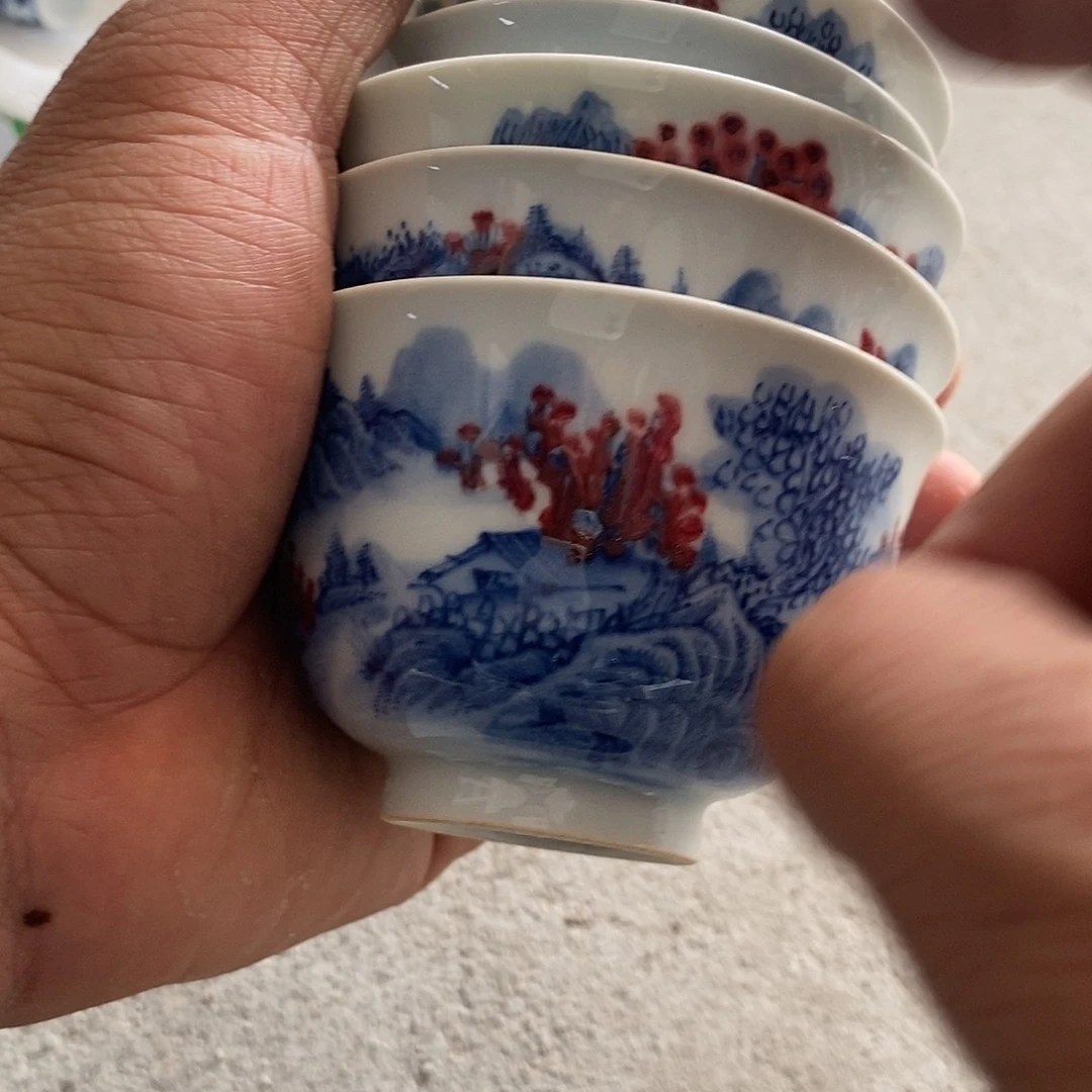 杯观**月景德镇高温还原陶瓷