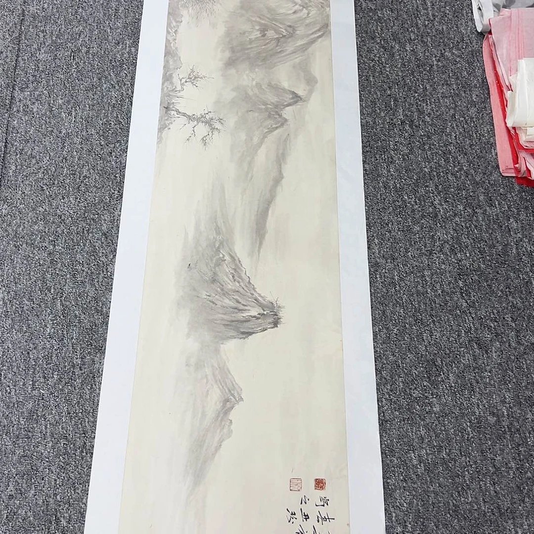 国画国画作品纯手工