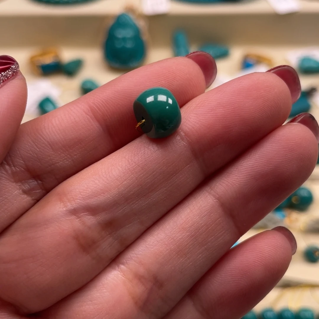 绿松石珠宝奇石未镶嵌嗯*