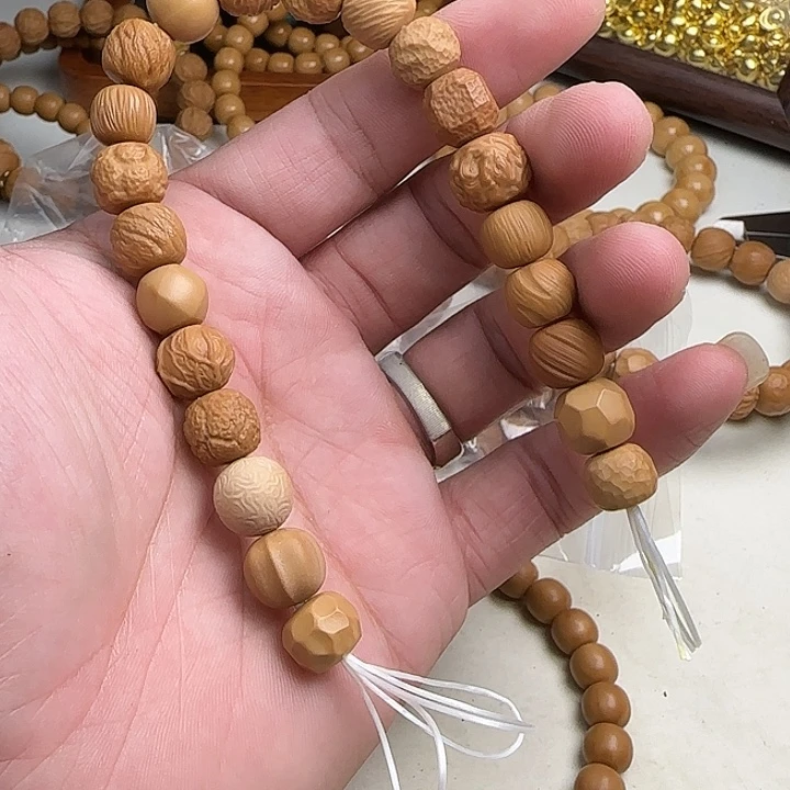 悠***乐手串猴头核桃全品多宝金标尺寸11mm