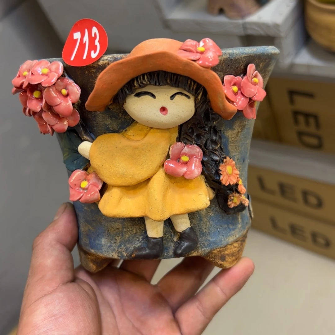 993 号陶然花盆厂家直销多肉花器