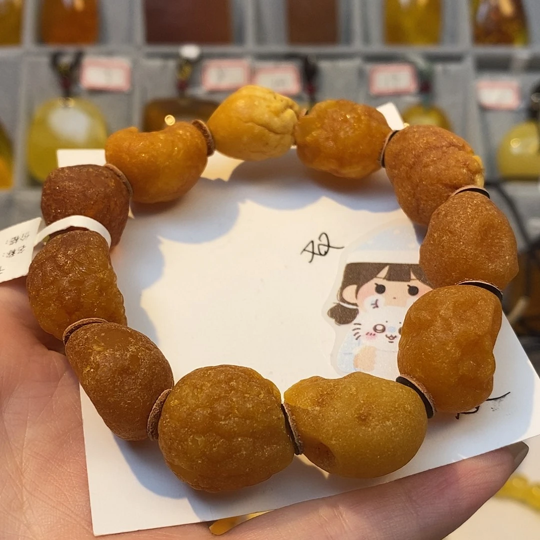定制琥珀未镶嵌琥珀蜜蜡