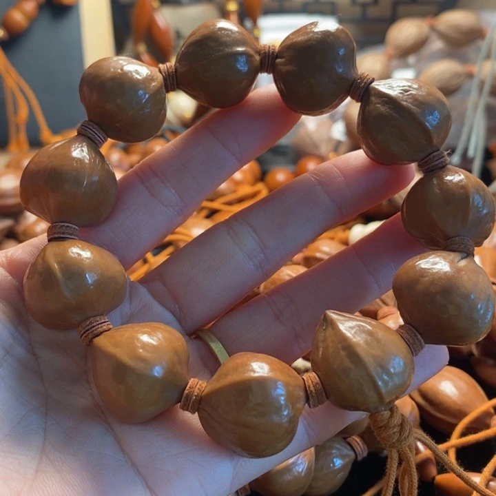 橄榄核手串/手链2.0蒜头高抛