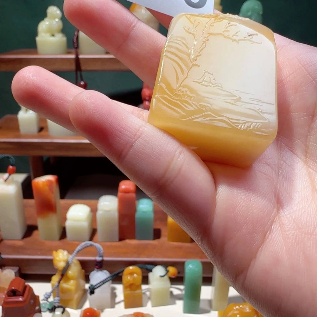 寿山石印石华329石瓜草堂gn