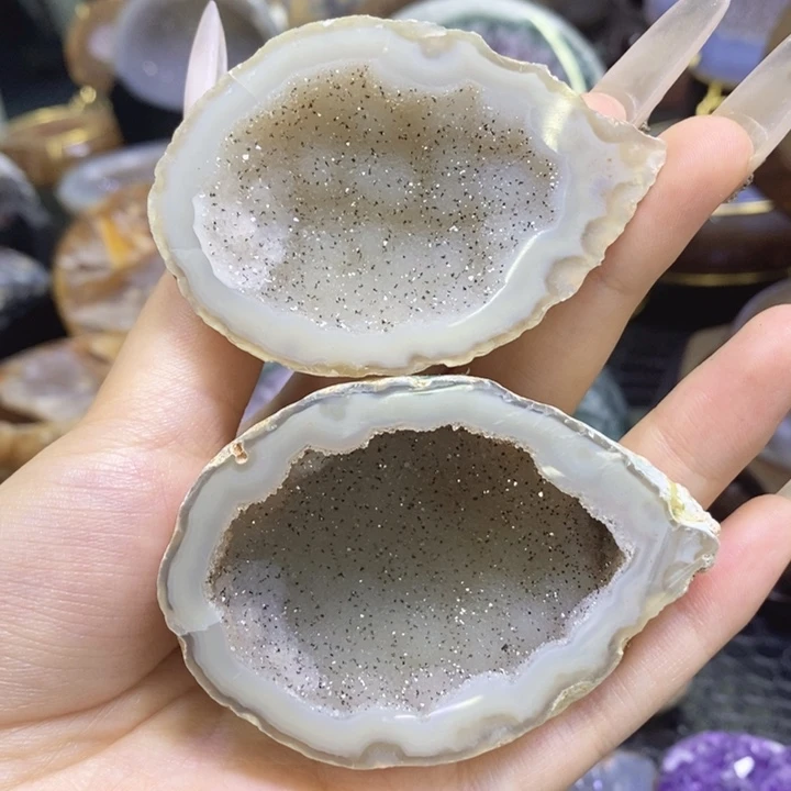 未镶嵌珠宝半成品紫晶软糖啵啵盆