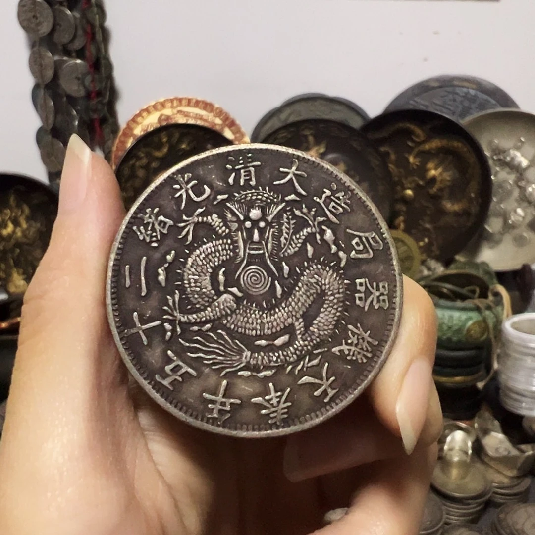 金属复古工艺品龙洋