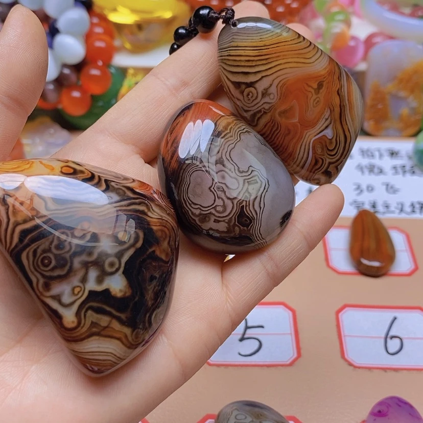 【闪购商品】玛瑙/玉髓颈饰未镶嵌西*