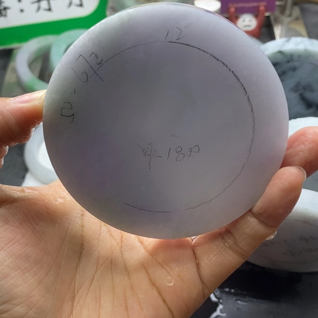 定制翡翠未镶嵌翡翠手镯