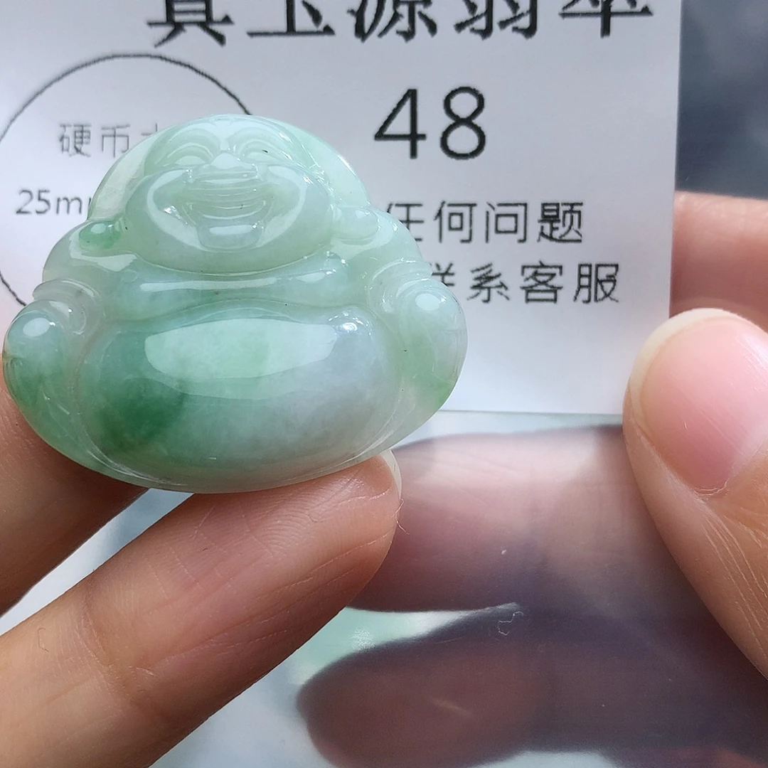 翡翠未镶嵌颈饰48