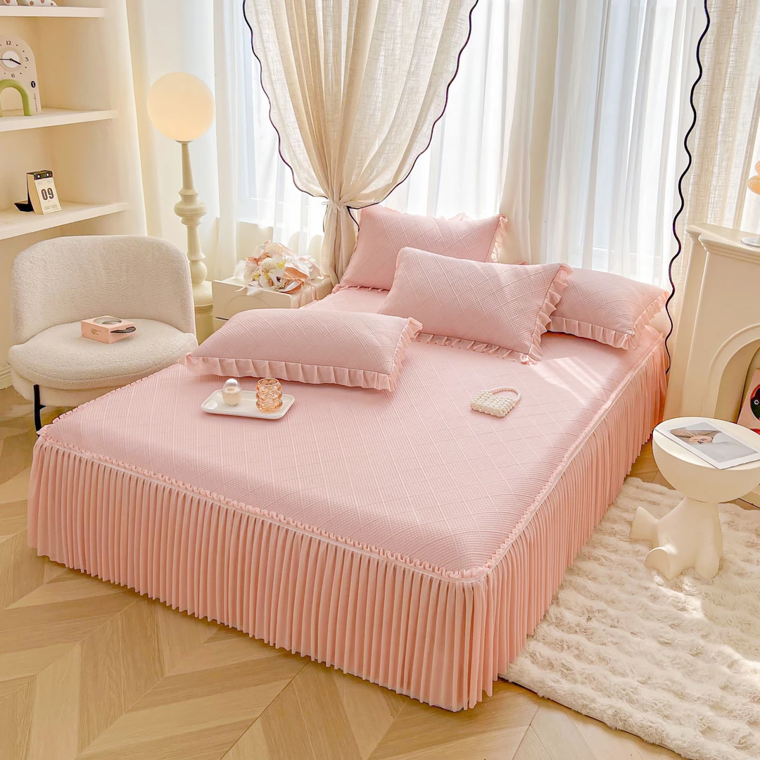 XIAN'E/仙娥夏日清凉必备 透气凉感马克床裙凉席悦颜