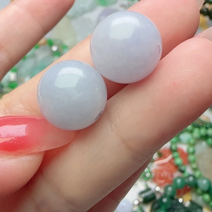 翡翠未镶嵌颈饰天然A货96