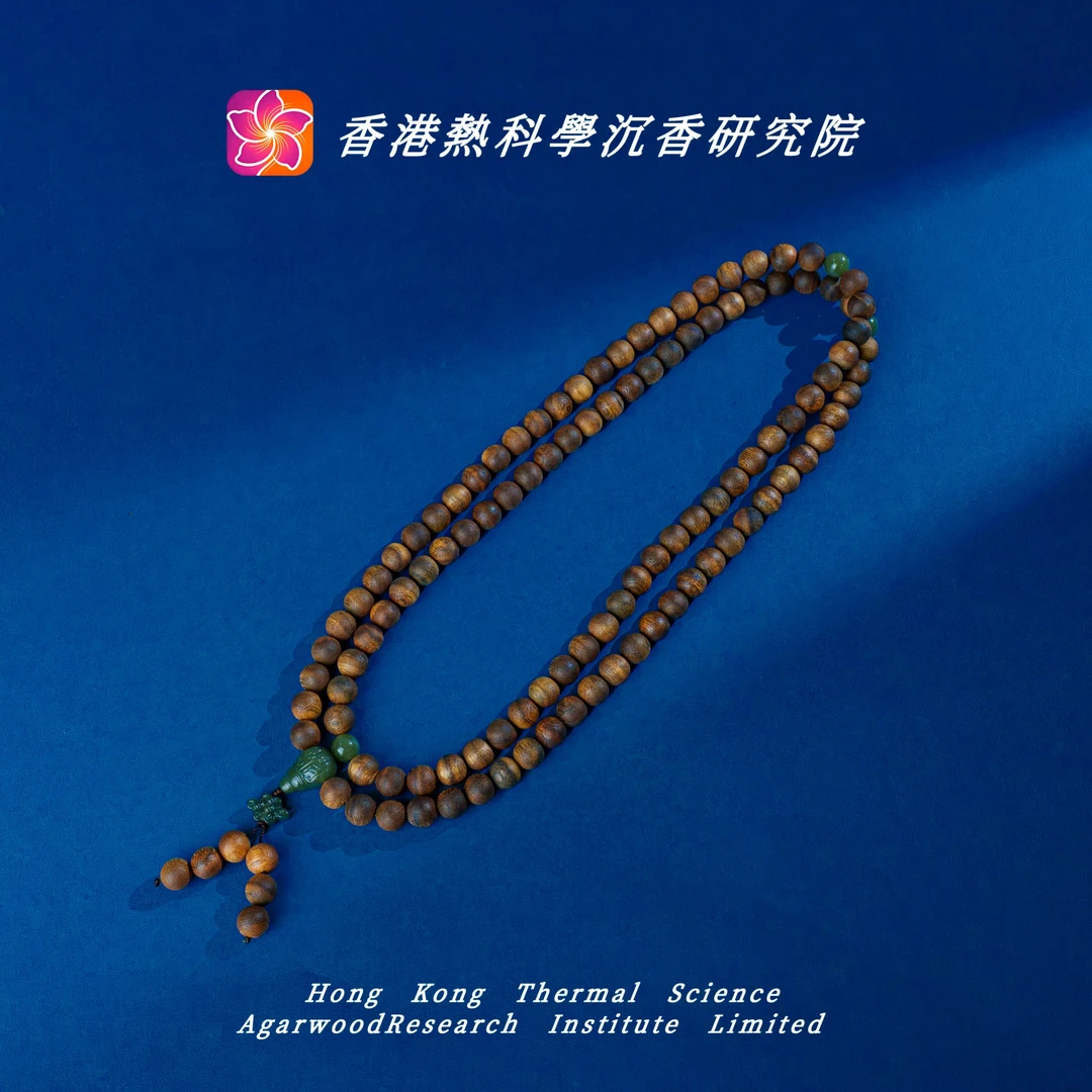 沉香【热科学研究院】越南芽庄沉香1.0*108多圈设计款手串