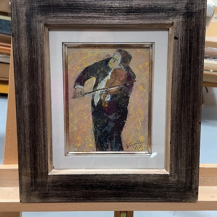 绘画油彩。        哈哈哈