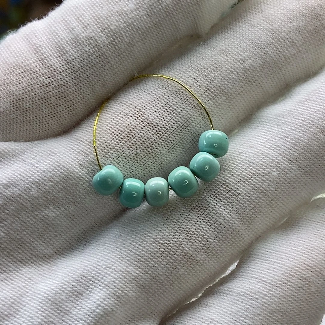 绿松石未镶嵌原矿绿松石系列卡5.5