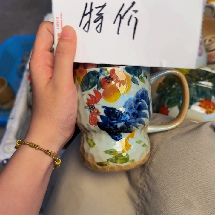 瓷片景德镇陶瓷手工手绘