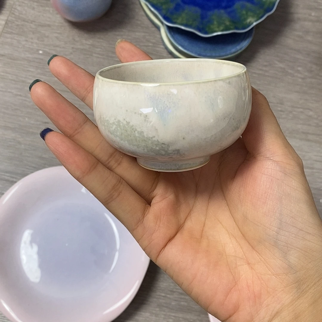 景德镇高温陶瓷禅定杯