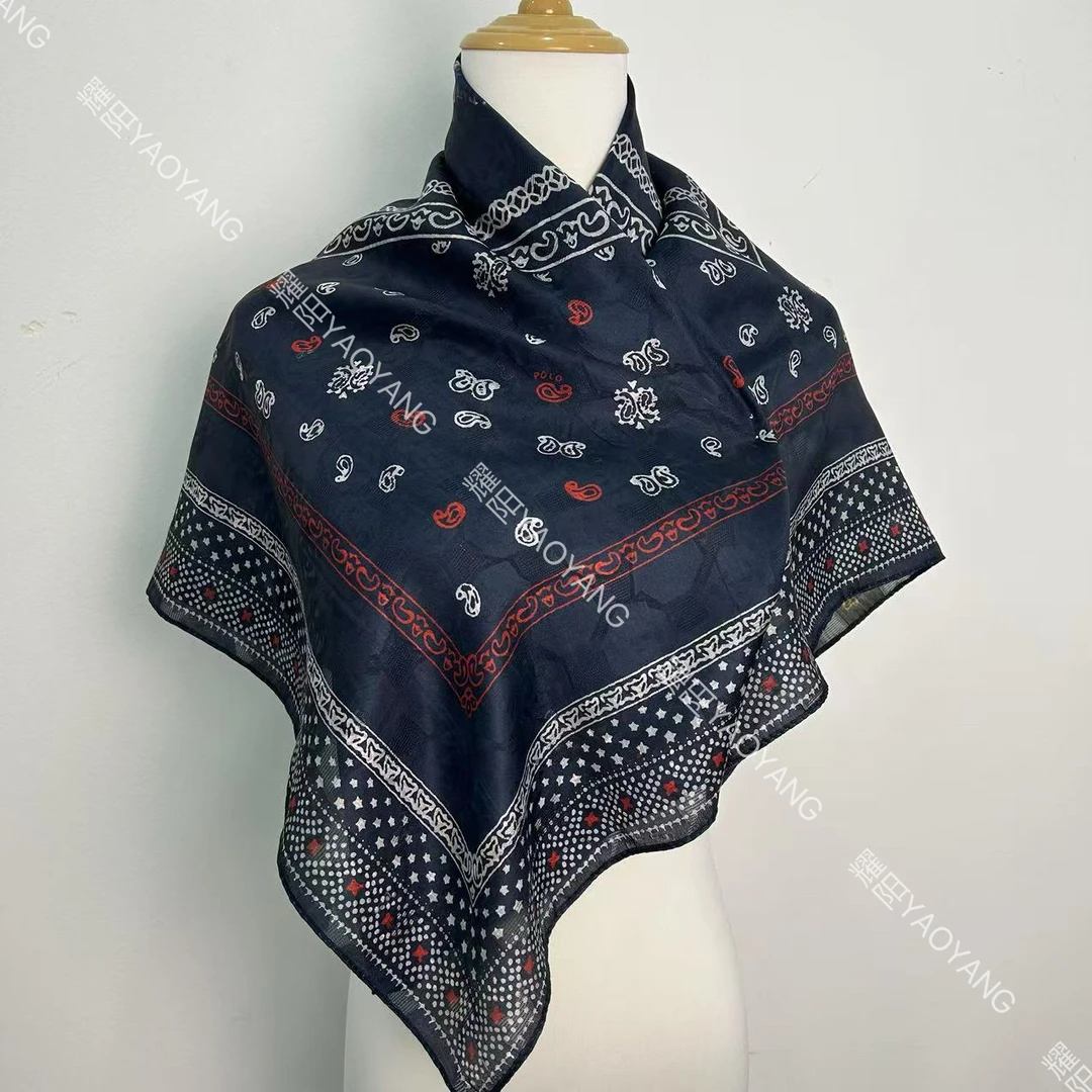 【异域腰果】新中式高定国风方巾90*90（A187）