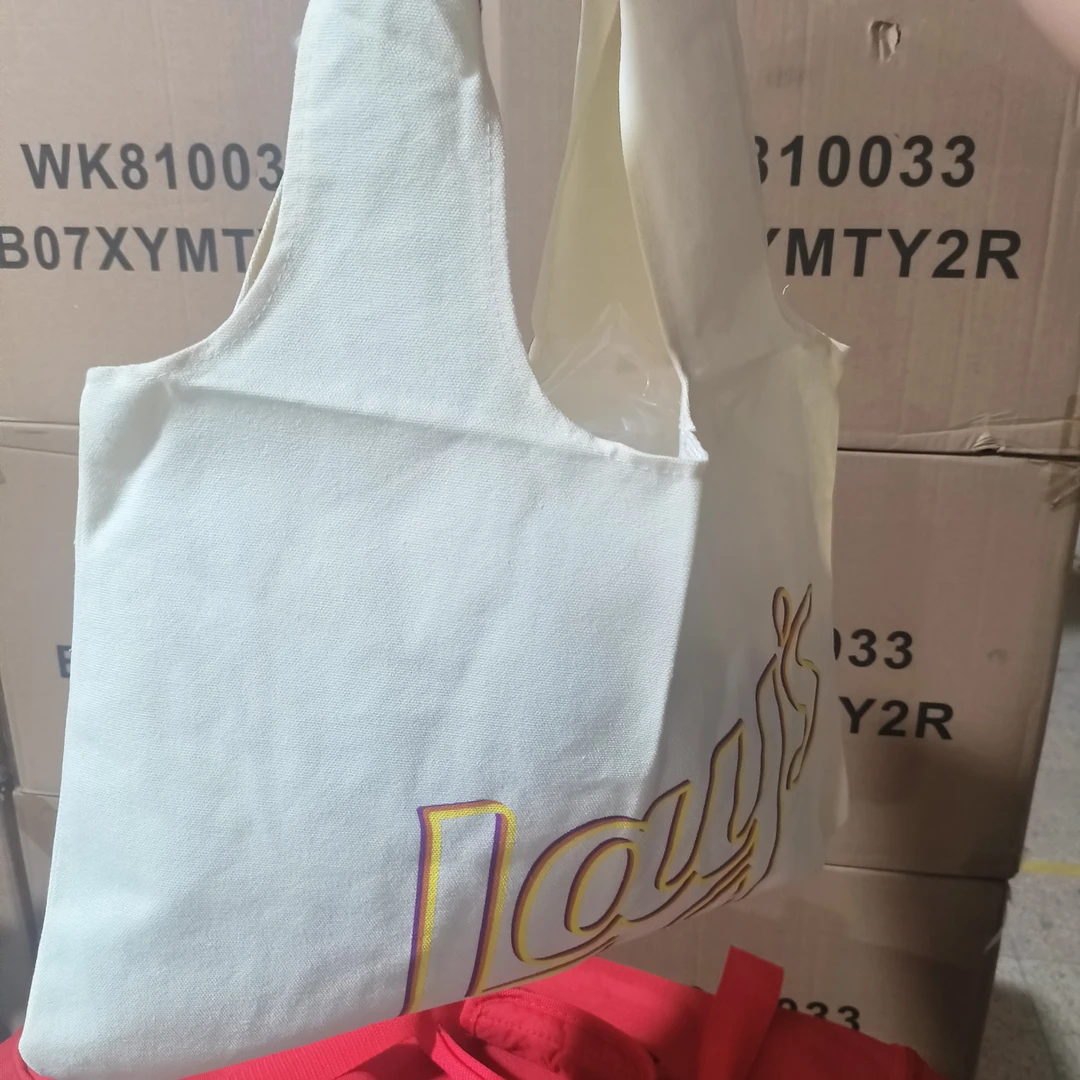 加厚帆布购物袋学习袋环保