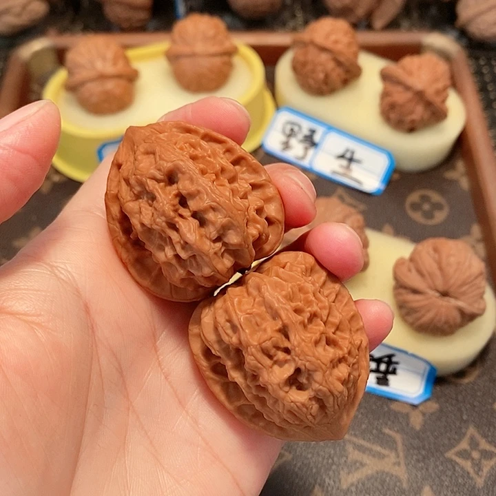核桃手串/手链37尺寸梨木台