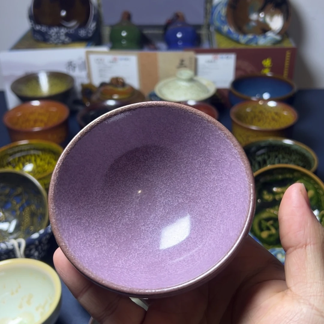 茶盏建阳建盏喝茶主人杯