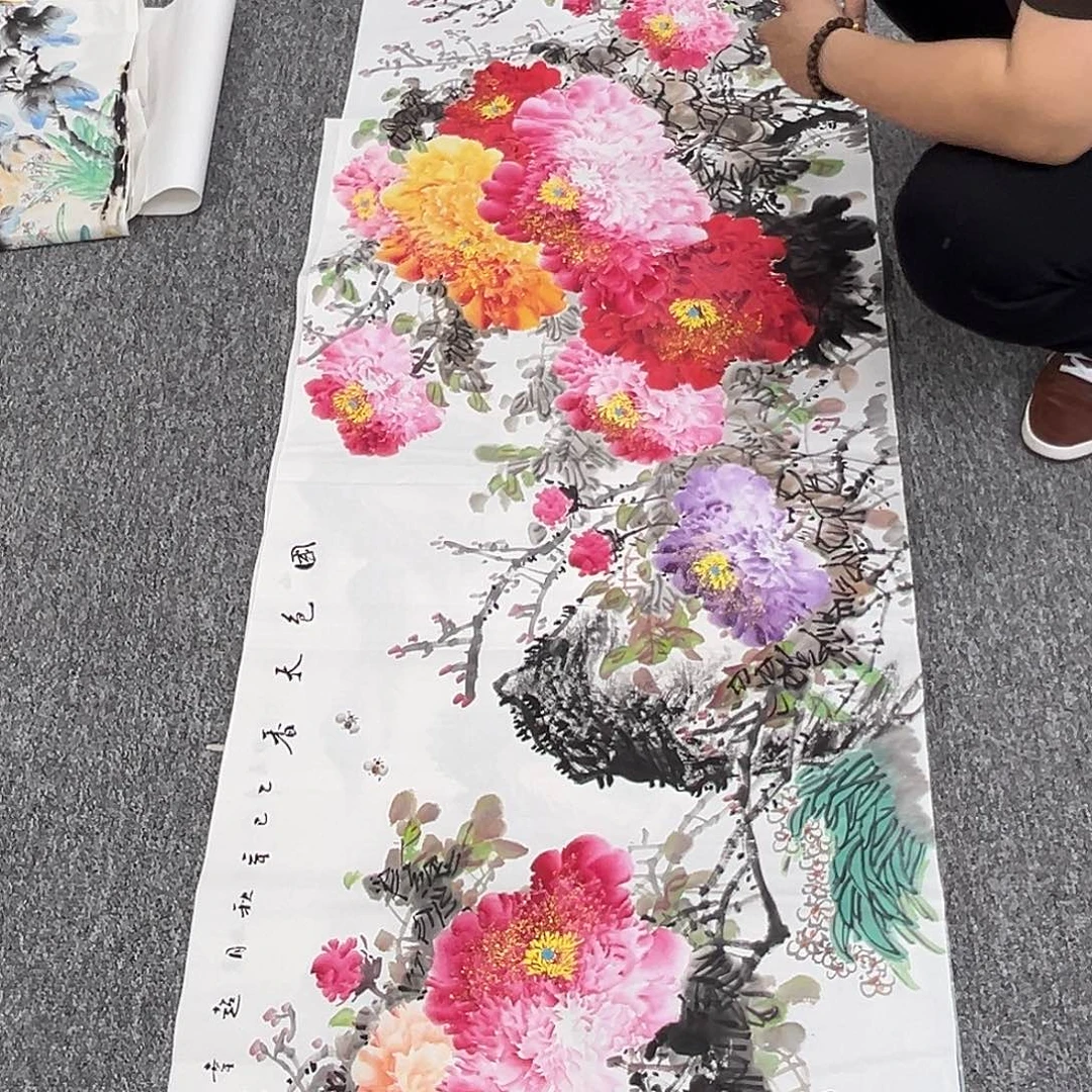 国画国画纯手绘作品