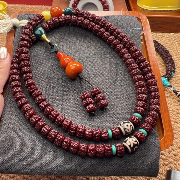 腾***霄吊坠金刚菩提黑金