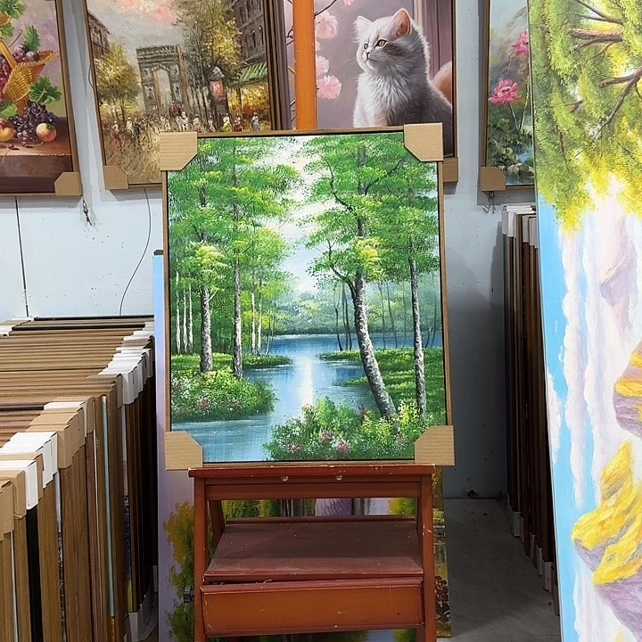 油画5060油画作品展作品展作品集展