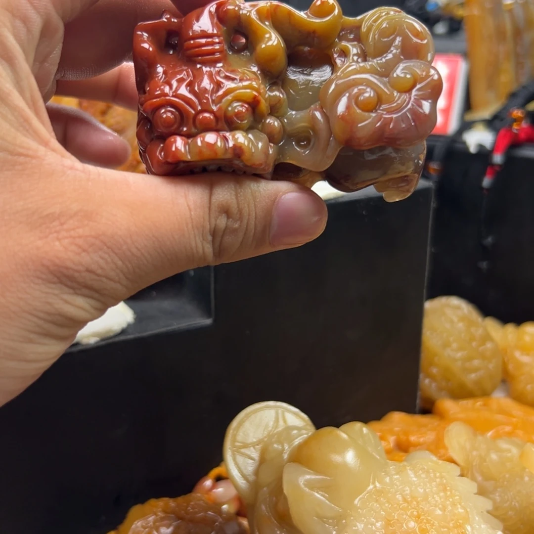 石英质玉（黄龙玉）未镶嵌多样性发货，发其一