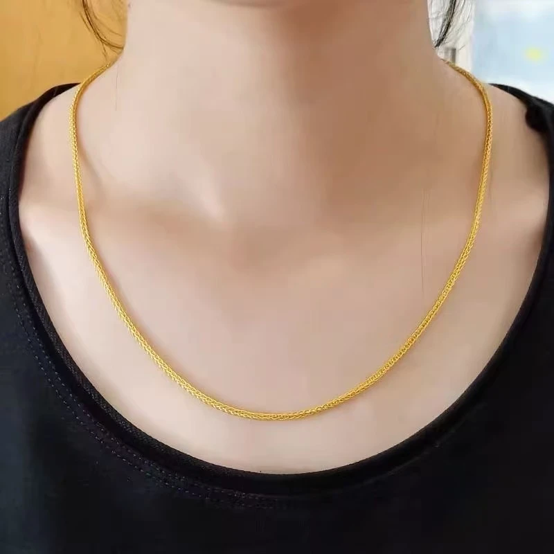 链子足银 细肖邦项链经典热销款