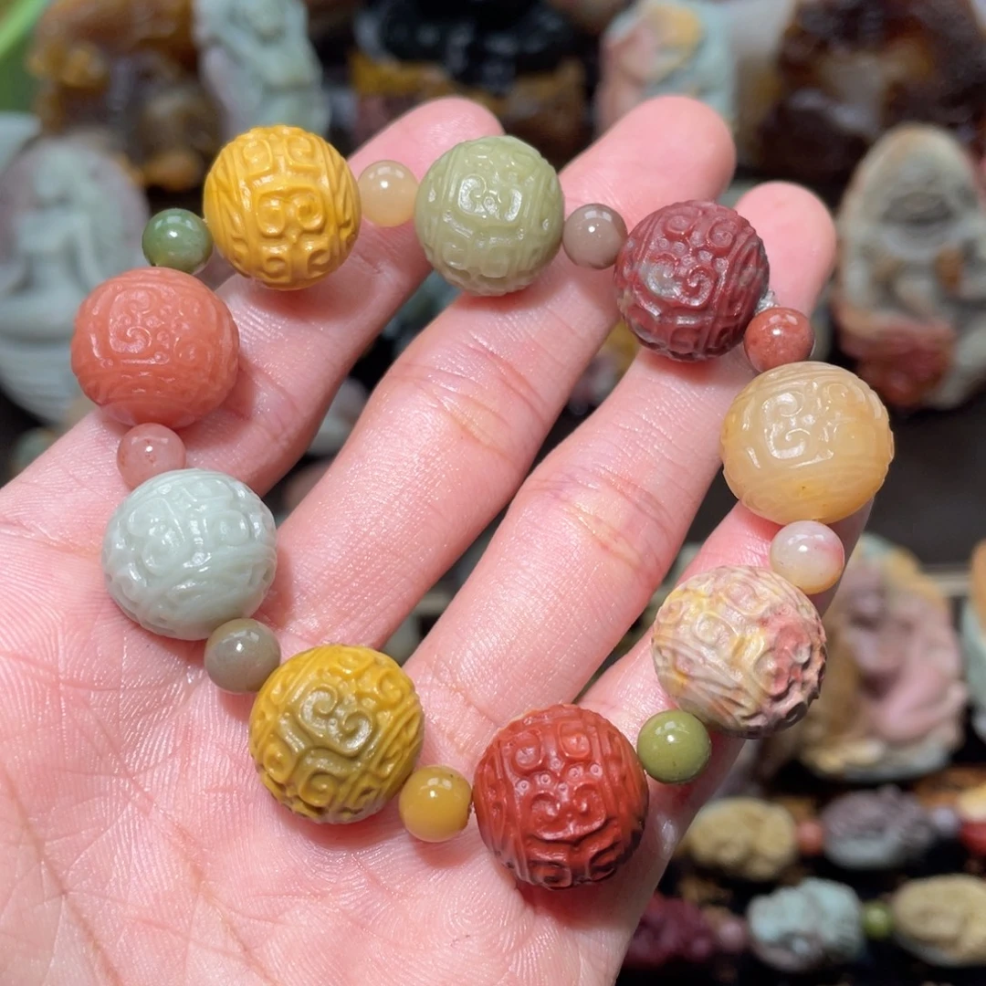 石英质玉未镶嵌手串