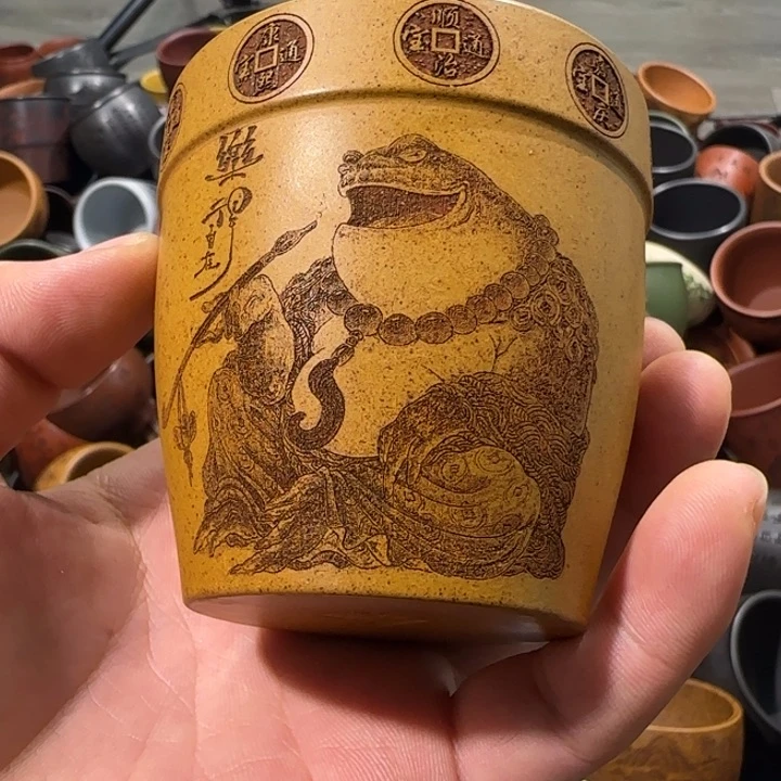 茶杯紫砂全手工制作工艺