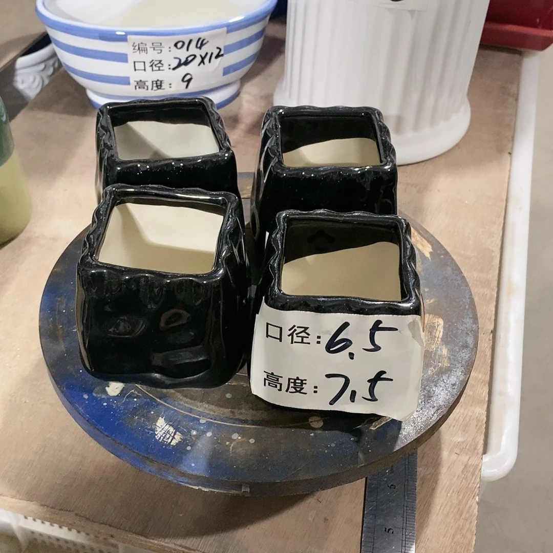 【闪购商品】微瑕花盆-018-4个