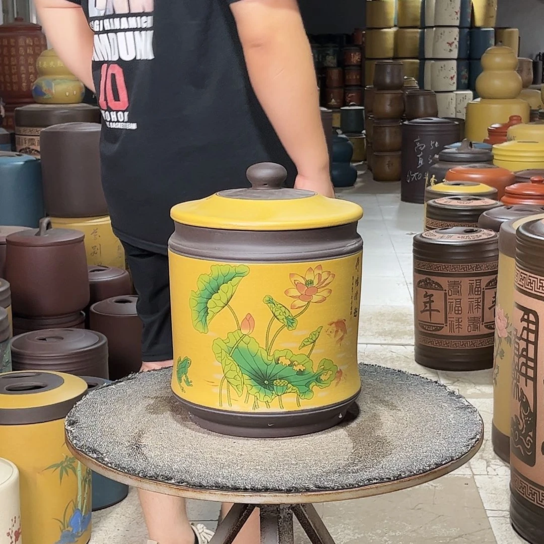 紫砂茶叶罐茶叶罐