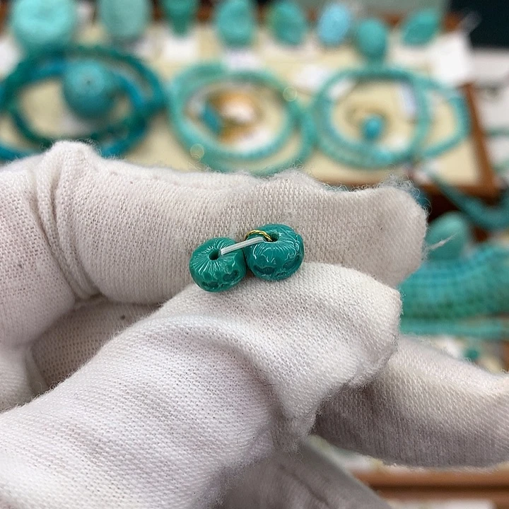 绿松石挂件未镶嵌