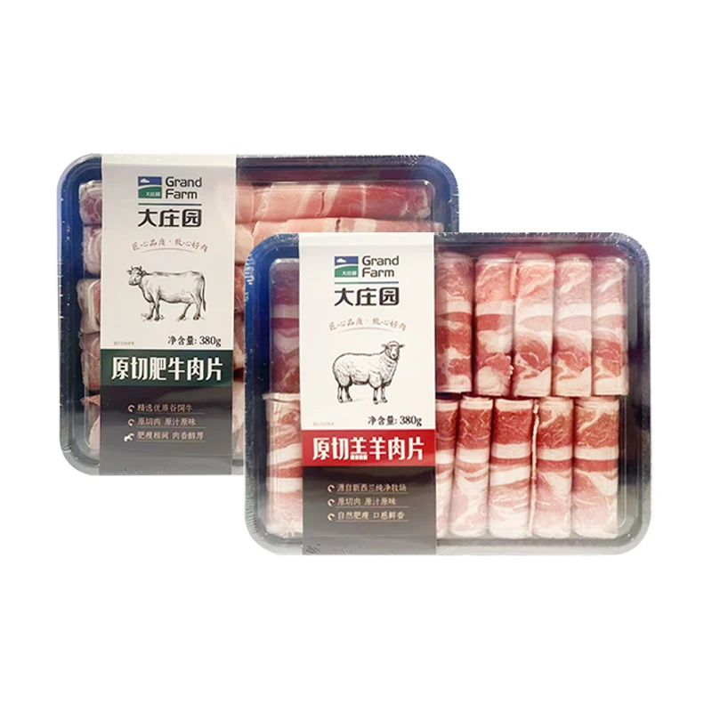 大庄园原切牛羊肉片组合 1/份