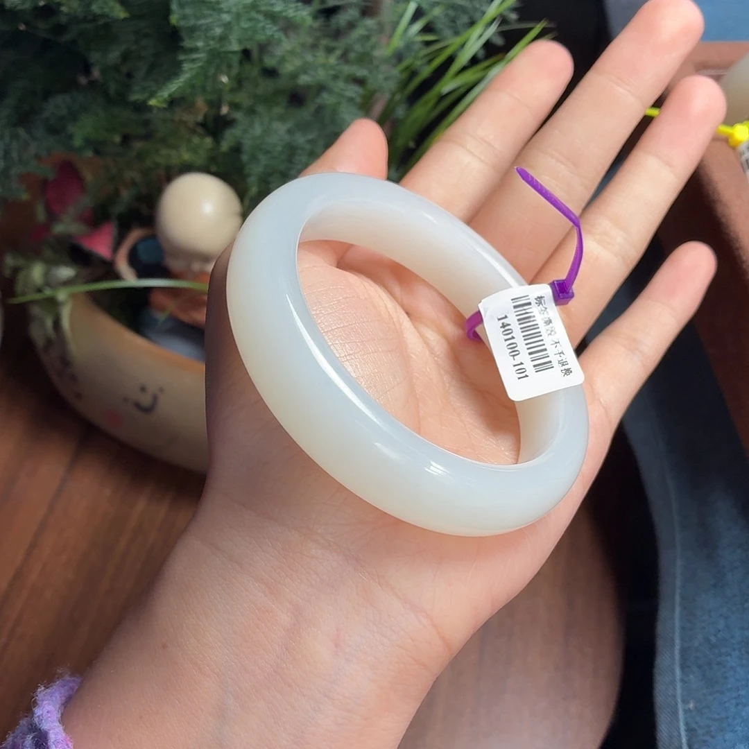 和田玉未镶嵌手镯5859