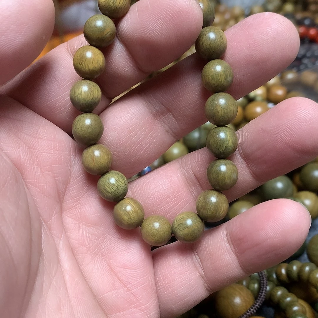 维腊木（绿檀）手串/手链麦***当