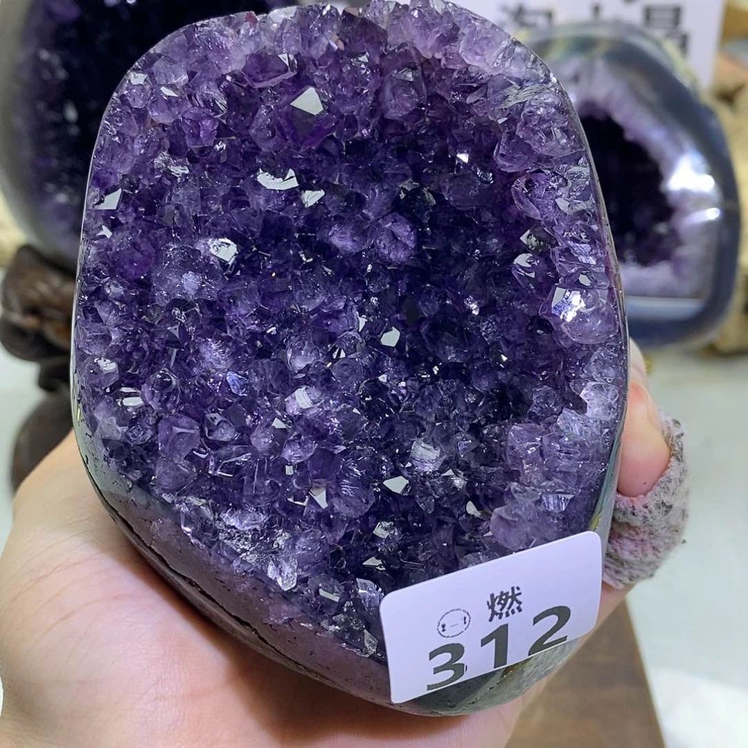 未镶嵌大型摆件（非配饰）紫晶
