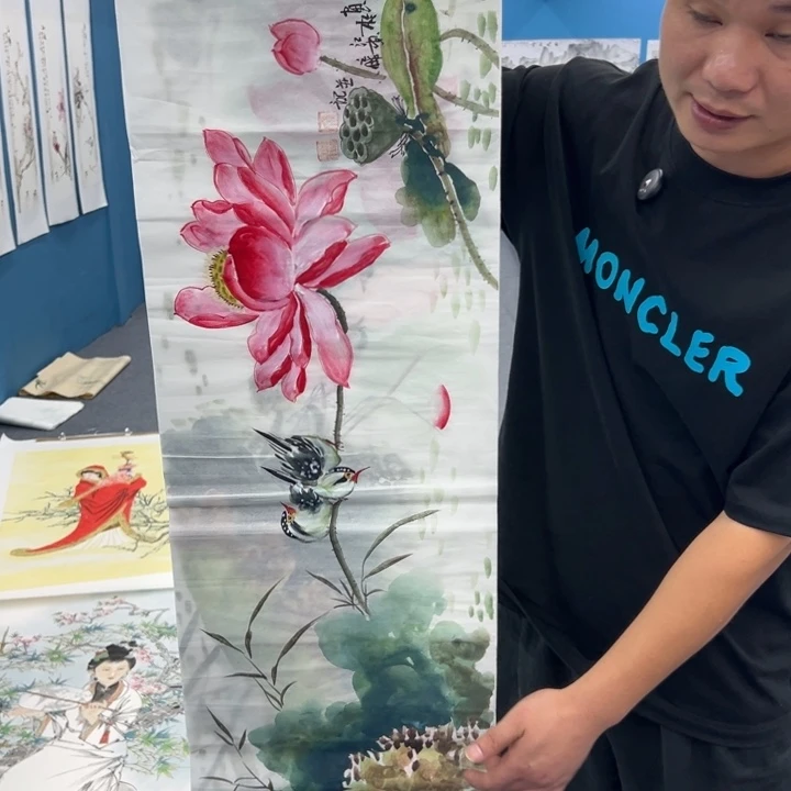 国画绘画作品请欣赏展示