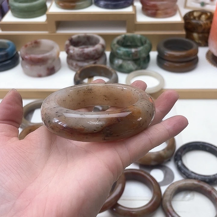 石英质玉手镯未镶嵌用****3