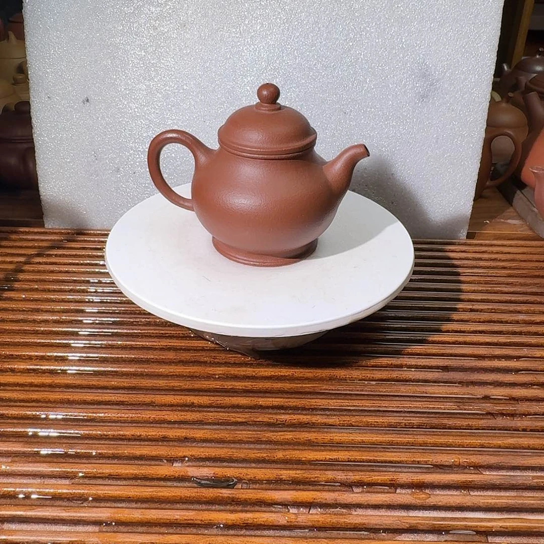 紫砂茶壶半手工制作