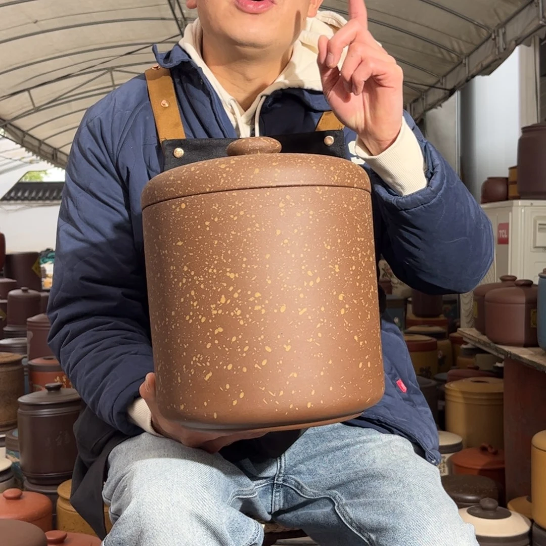 茶叶罐紫砂8 饼茶叶罐