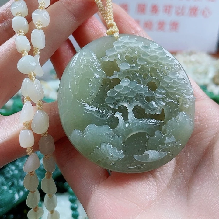 未镶嵌和田玉挂件